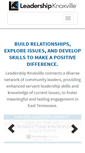 Mobile Screenshot of leadershipknoxville.com